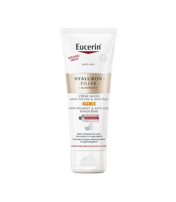 Eucerin Hyaluron Filler Elasticity Crème Mains Anti Taches et Anti Age 75Ml