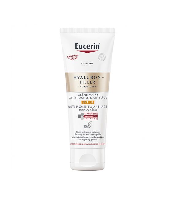 Eucerin Hyaluron Filler Elasticity Crème Mains Anti Taches et Anti Age 75Ml