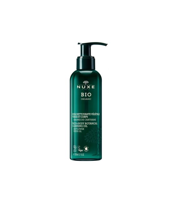 Nuxe Bio Huile Nettoyante Végétale Visage et Corps 200Ml