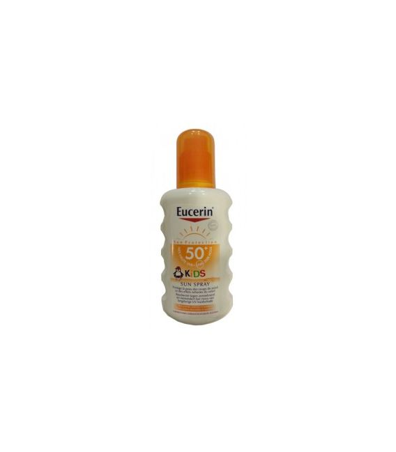 Eucerin Sun 50 Spray Kids Corps 200Ml pas cher