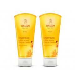 Weleda Bébé Crème Lavante Corps et Cheveux au Calendula 2x200Ml