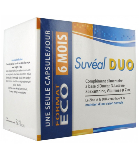 Suvéal Duo Rétine 180 Capsules