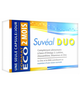 Suvéal Duo Rétine 60 Capsules pas cher