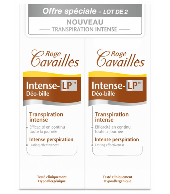 Rogé Cavaillès Intense-LP Déo-Bille Lot de 2 x 40 ml