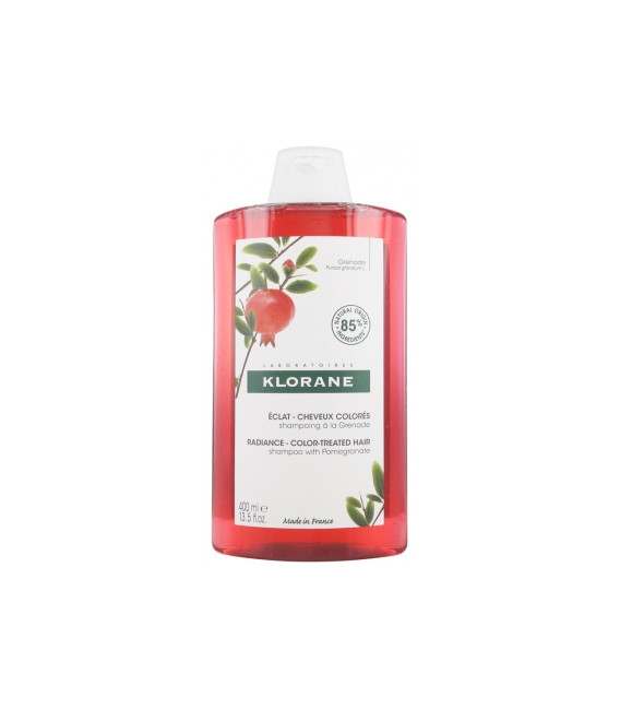 Klorane shampooing éclat couleur à la grenade 400ml