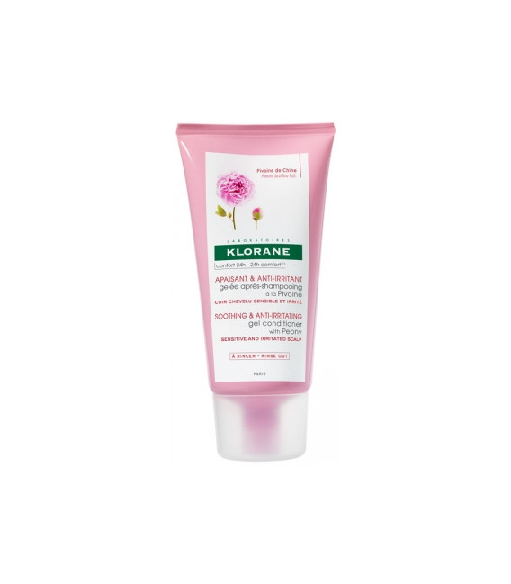 Klorane Gelée Après-Shampooing Apaisant & Anti-Irritant Pivoine 150ml