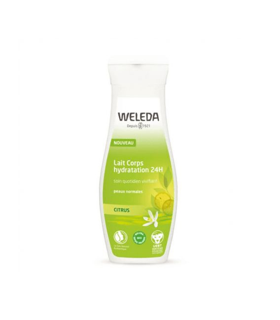 Weleda Lait Corps Hydratation Citrus 200Ml