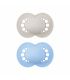 Mam Sucette Original Silicone Couleurs de la Nature Unie Plus de 18 Mois
