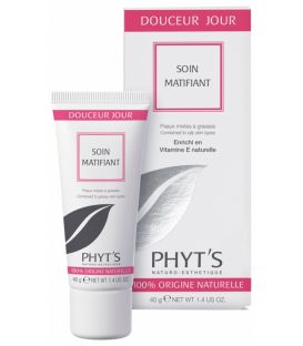 Phyt’s Soin Matifiant Peaux mixtes à grasses 40 grammes