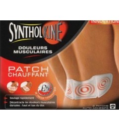 Synthol Patch Chauffant Spécial Dos 8 Heures Boite de 2