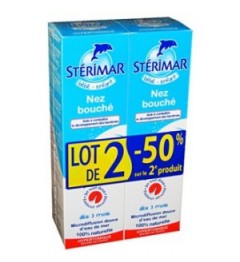 Stérimar Enfants Spray Hypertonique Nez bouché 2x100Ml pas cher