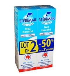 Stérimar Enfants Spray Hypertonique Nez bouché 2x100Ml pas cher