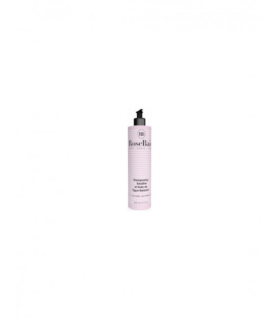 Rose Baie Figue de Barbarie Shampooing Keratine 500Ml