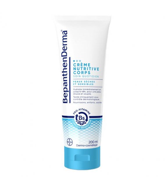 Bepanthenderma Crème Nutritive Corps 200Ml