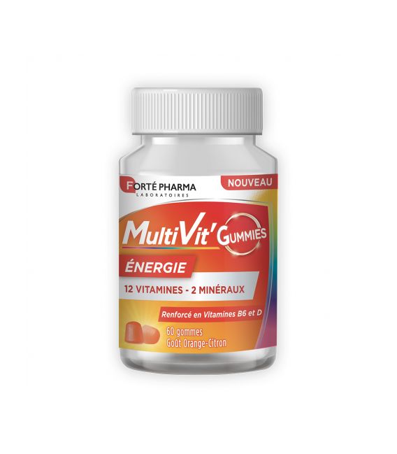 Forte Pharma Multivit Gummies Energie 60 Gommes