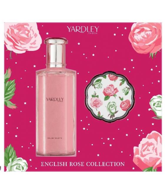 Yardley Coffret English Rose Eau de Toilette 125Ml et Miroir