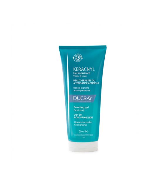 Ducray Keracnyl Gel Moussant 200Ml