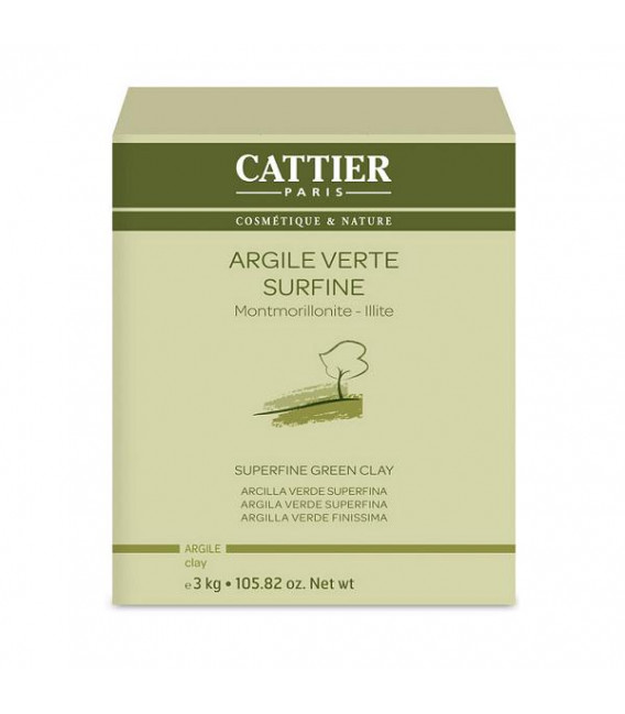 Cattier Argile Verte Concassée 3 kg