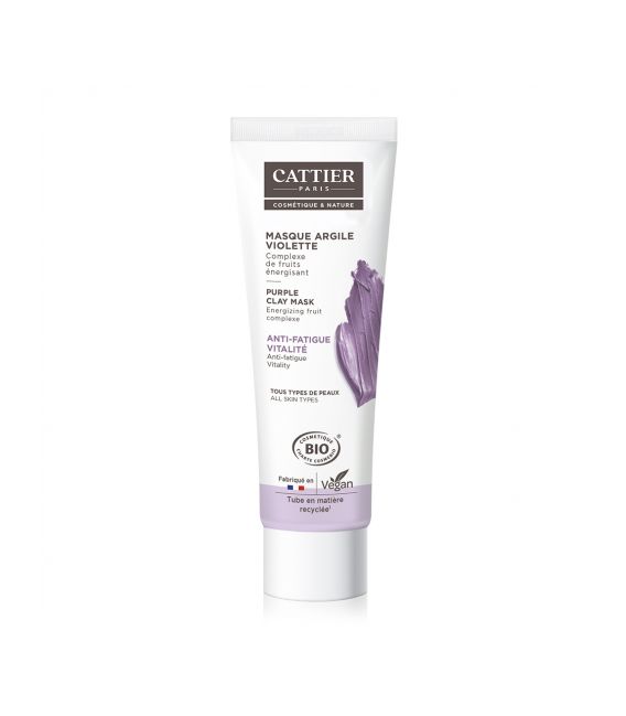 Cattier Masque Argile Violette 100Ml