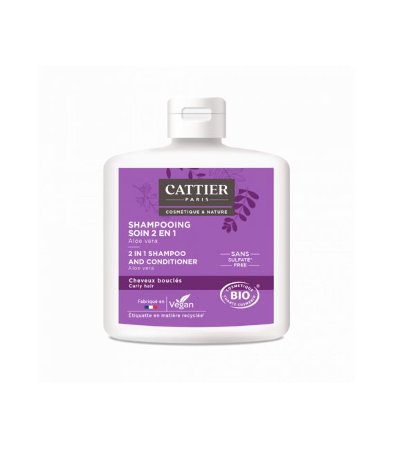 Cattier Shampooing Soin Boucles 2 en 1 250Ml