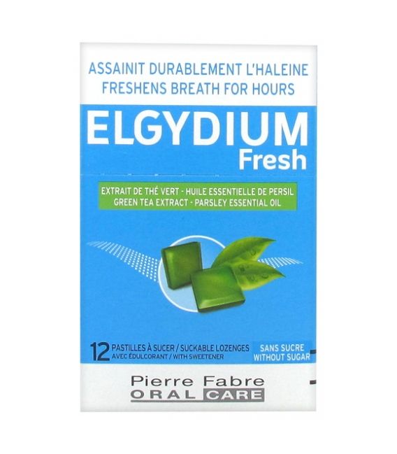 Elgydium Fresh Pocket 12 Pastilles à Sucer