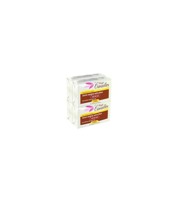 Roge Cavailles Savon Extra Doux Rose 3x250G pas cher