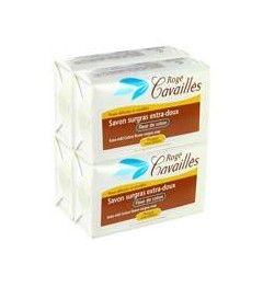 Roge Cavailles Savon Extra Doux Fleur de Coton 3x250G