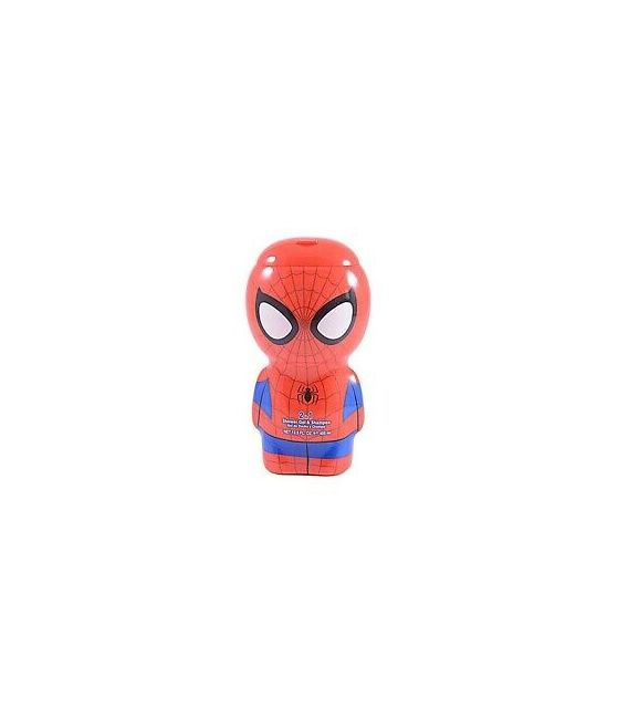 Gel Douche et Shampooing 2D Spiderman 400Ml