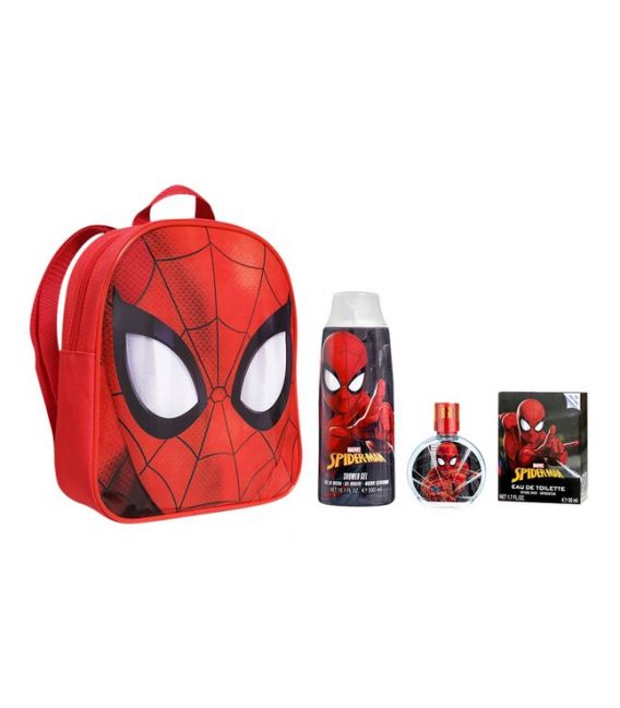 Sac à Dos Spiderman Eau de Toilette 100Ml et Gel Douche 300Ml