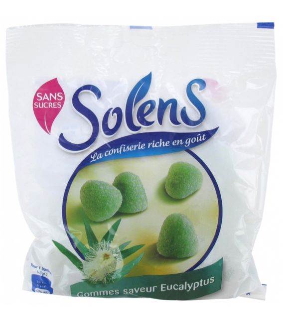 Solens Bonbons Sans Sucre Eucalyptus 100 Grammes