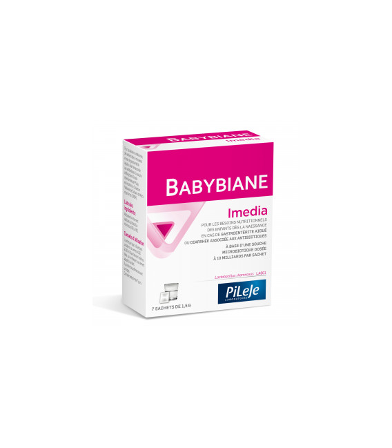 Pileje Babybiane Imedia 7 Sachets de 1,5 Grammes