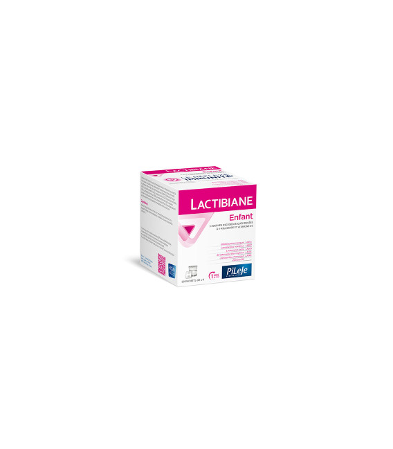 Pileje Lactibiane Enfants Ferments Lactiques 30 Sachets de 1 Gramme