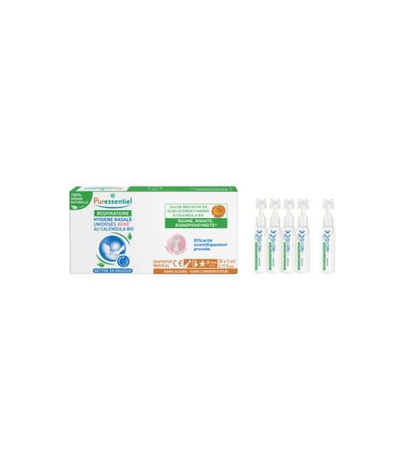 Puressentiel Unidoses Hygiène Nasale Bébé 30x5Ml