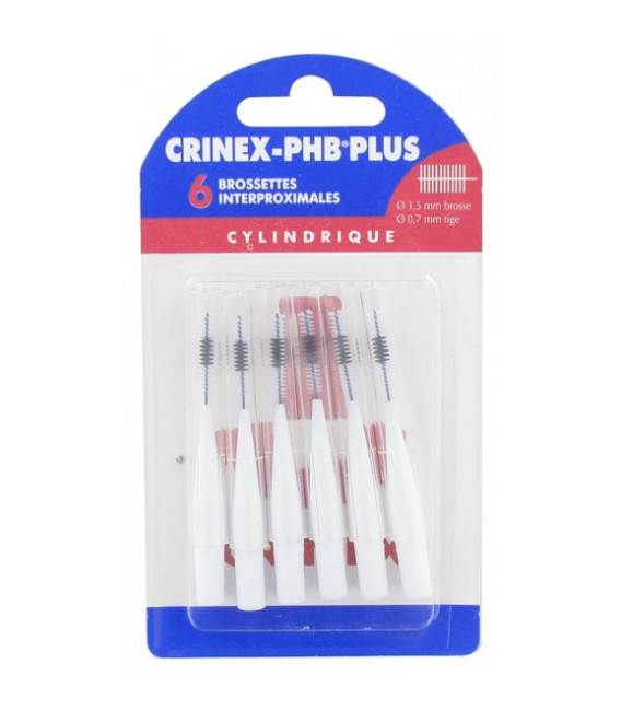 Crinex PHB Brossettes Cylindrique Blister de 6