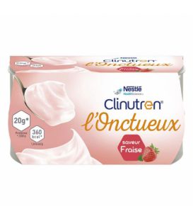 Clinutren Onctueux Fraise 4x200G