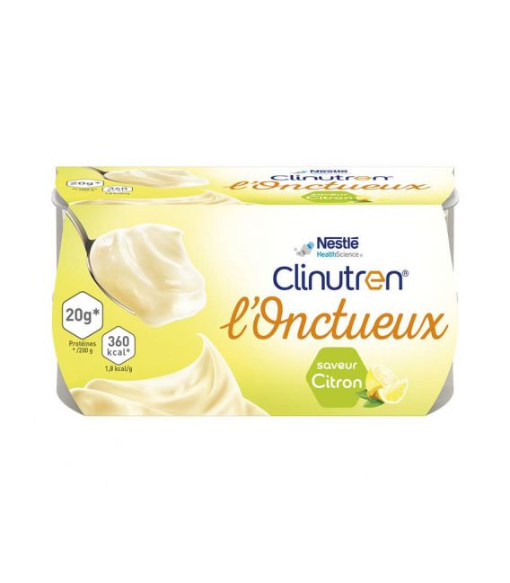 Clinutren Onctueux Citron 4x200G