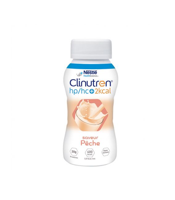 Clinutren HP/HC Pêche 4x200Ml