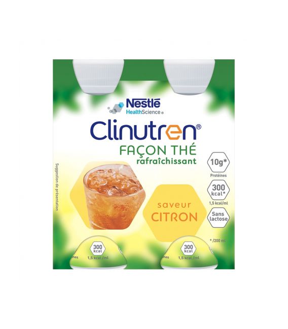 Clinutren Façon Thé Citron 4x200Ml