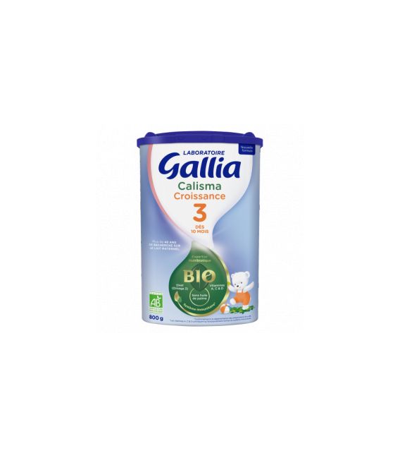 Gallia Calisma Croissance Bio 800 Grammes