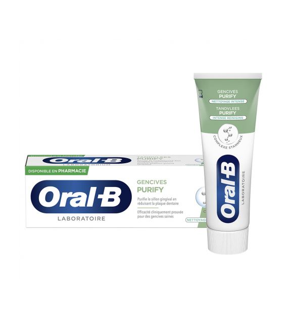 Oral B Dentifrice Gencives Purify Nettoyage Intense 75Ml