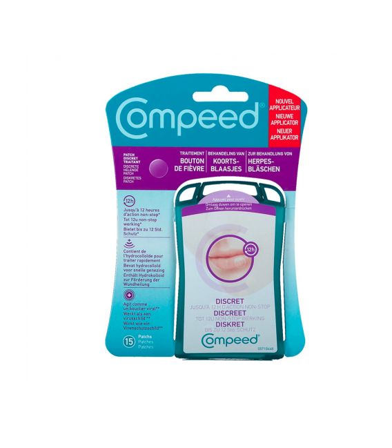 Compeed Patch Discret Bouton de Fièvre Boite de 15