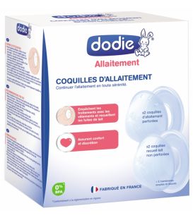 Dodie Coquilles d’Allaitement Boite de 4