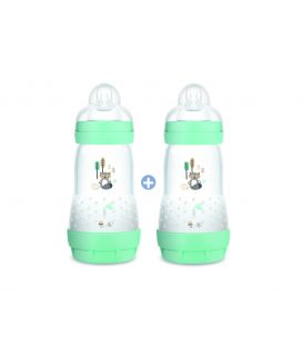 Mam Biberon Easy Start Aqua 260Ml Lot de 2