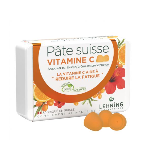 Lehning Pate Suisse Vitamine C 40 Gommes