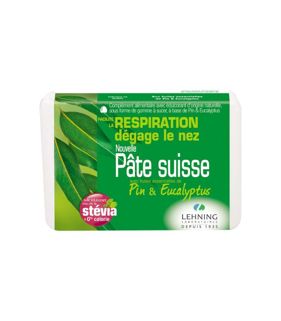 Lehning Pate Suisse Pin Eucalyptus 40 Gommes