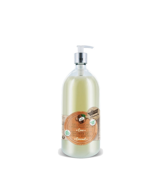 Les Petits Bains de Provence Savon Liquide 1L Coco