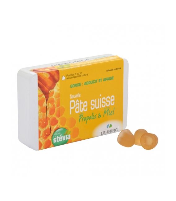 Lehning Pate Suisse Propolis Miel 40 Gommes