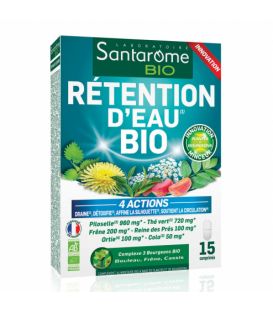 Santarome Rétention d’Eau Bio 15 Comprimés