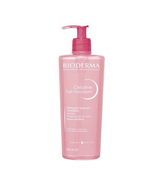 Bioderma Crealine Gel Moussant 500Ml