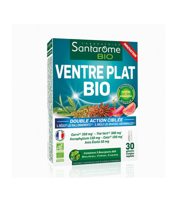 Santarome Ventre Plat Bio 30 Gélules